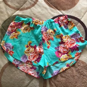 Floral shorts